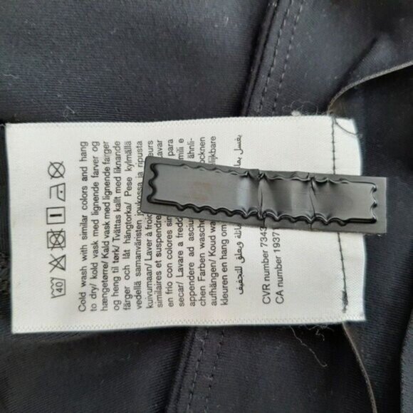 GIRLFRIEND COLLECTIVE Black Compressive High-Rise Crop Legging Sz S - Picture 11 of 12